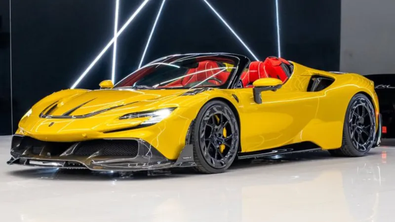 وحش مانسوري يطل من جديد.. قوة وفخامة في SF90 المعدلة (فيديو)