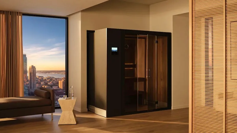 بحجم رف الكتب.. كلافس تكشف عن أول ساونا قابلة للطي في العالم!