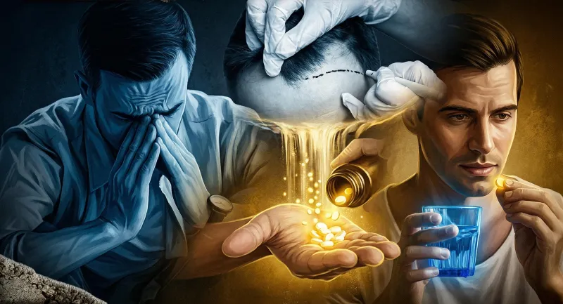 متلازمة ما بعد فيناسترايد: أعراضها وبدائل علاج تساقط الشعر