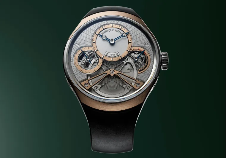 Dominique Renaud يبدأ مشوار علامته الجديدة بساعة Pulse60