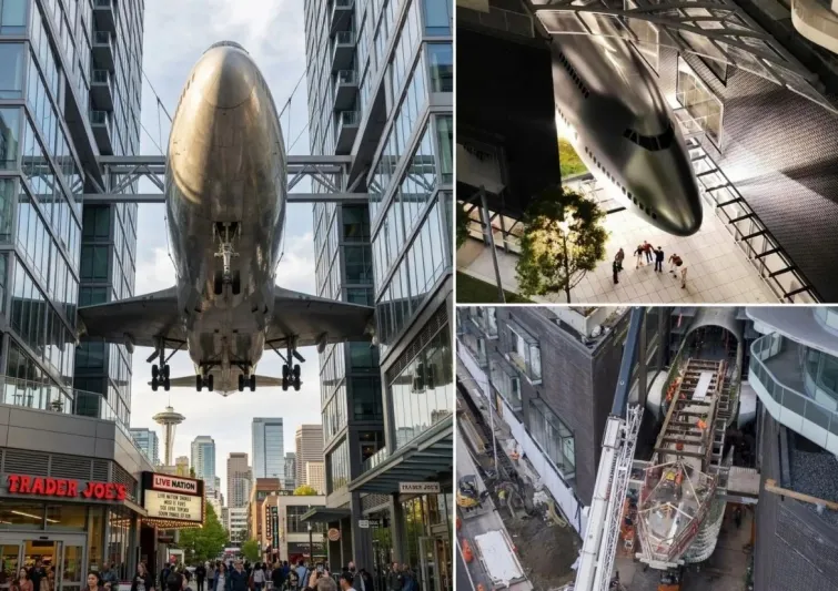 بوينغ 747 من السماء إلى تحفة بين الأبراج.. كيف جرى تحويلها؟