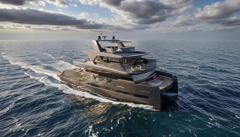 كاتاماران NAR Design الجديد.. تصميم غير تقليدي يستغل المساحات ويوزع المهام