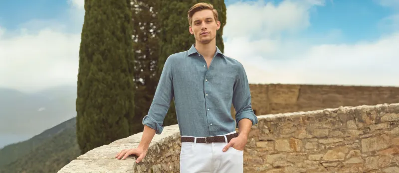 قمصان الكتّان الفاخرة: رفيقك المثالي في إطلالات عيد الفطر 2026