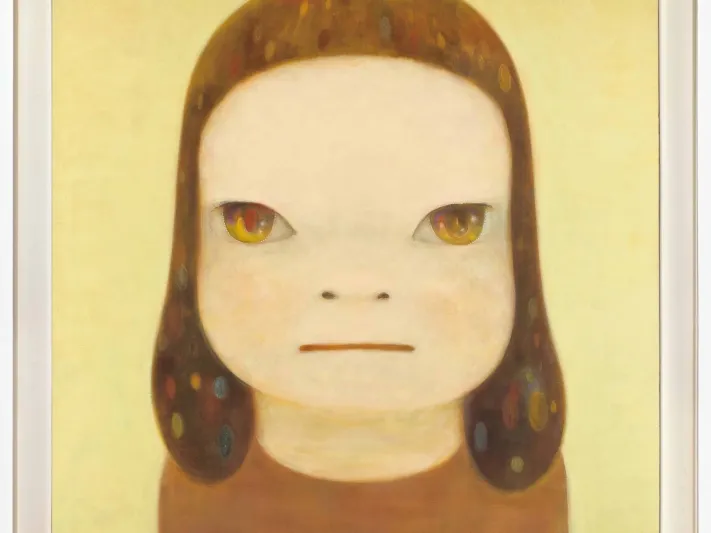 لوحة الفنان الياباني يوشيتومو نارا تسجل رقمًا قياسيًا جديدًا في مزاد سيول