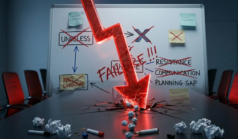 لماذا تفشل التغييرات الكبرى داخل الشركات؟