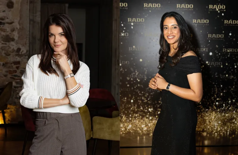 Rado تعزّز حضورها الرياضي بانضمام ماندهانا ورادفانسكا إلى «أصدقاء الدار»