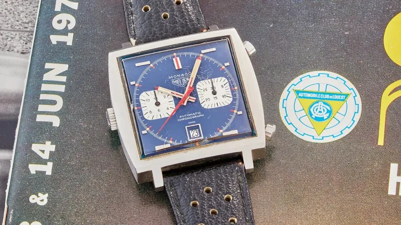 ساعة ستيف مكوين الأيقونية في مزاد نادر: هير موناكو تصل إلى نيويورك هذا الصيف