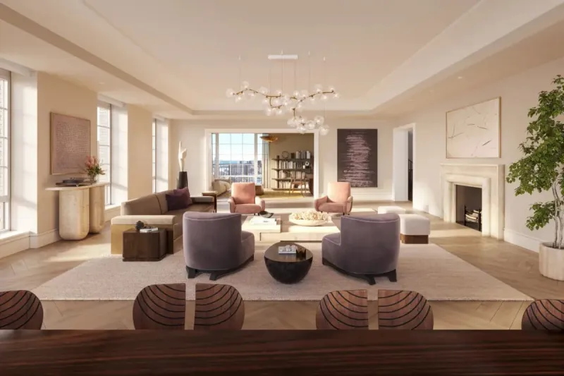 شقة فاخرة تحطم الأرقام.. بنتهاوس بـ 60 مليون دولار في نيويورك