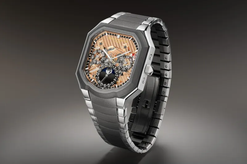 أعقد ابتكارات Gerald Charles.. تعرف على مواصفات ساعة Masterlink الجديدة؟ (فيديو)