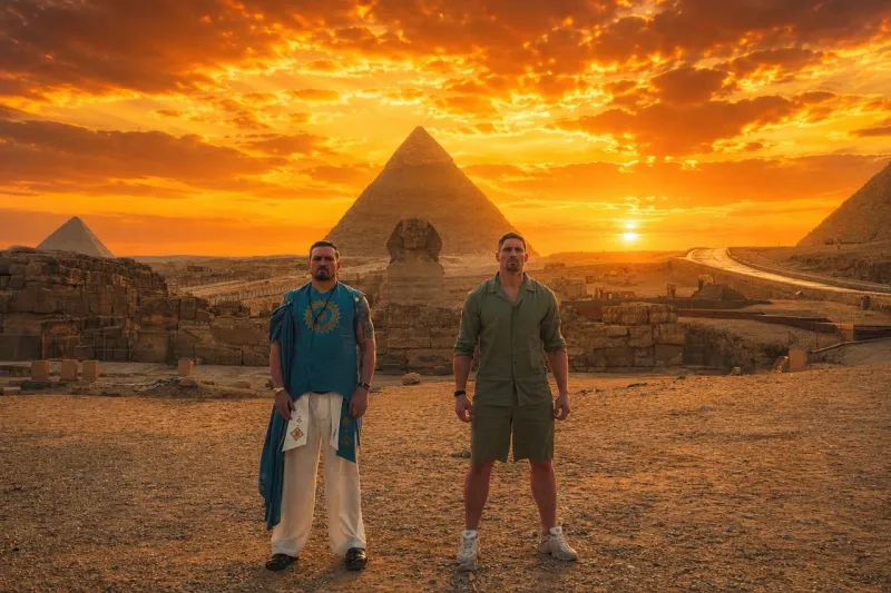 من سفح الأهرامات.. أوسيك وفيرهوفن يقودان أضخم ليلة ملاكمة في الشرق الأوسط