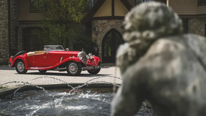 سيارة Mercedes-Benz 500 K النادرة في المزاد.. واحدة من خمس نسخ فقط في العالم 