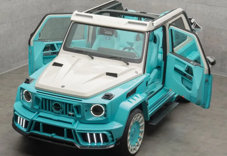 مانسوري تطلق G-Class المكشوفة بقوة 820 حصانًا