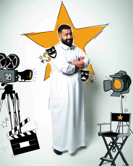 الفنان إبراهيم الحجاج : القيمة قبل الشهرة… الكوميديا صنعتني لكنها لن تقيدني 
