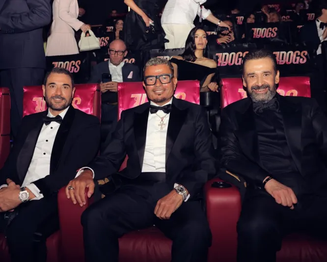 بحضور تركي آل الشيخ.. ليلة سينمائية عالمية في القاهرة خلال العرض الخاص لفيلم "7 Dogs"