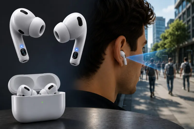 أبرز مواصفات سماعات AirPods Ultra بكاميرا من آبل قبل الإطلاق
