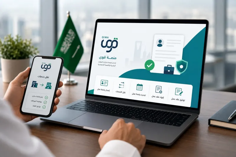 منصة "قوى" تحدد الحالات التي تمنع تجديد رخصة العمل للموظف
