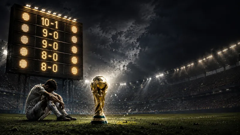 أقسى هزائم المونديال عبر التاريخ