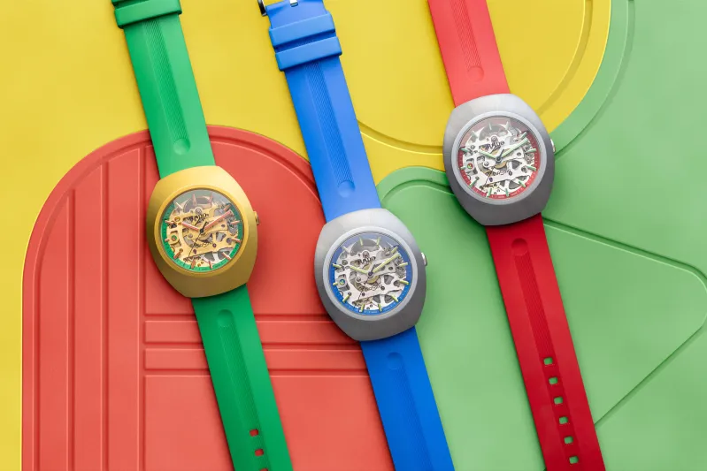 Rado تكسو DiaStar التاريخية بثلاثية من الألوان الجريئة