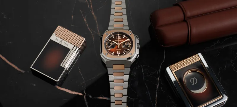 تحالف فرنسي فاخر.. Bell & Ross و S.T. Dupont تحتفيان بثقافة السيجار بإصدار محدود
