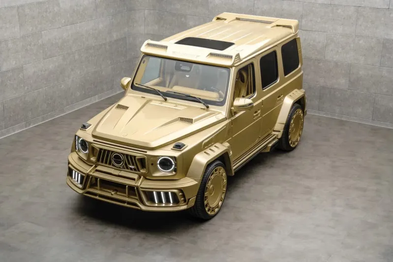 منصوري تحول مرسيدس G-Class إلى سبيكة ذهب متحركة