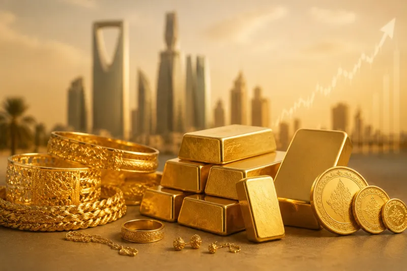 ارتفاع أسعار الذهب في السعودية اليوم الخميس 2 يوليو 2026