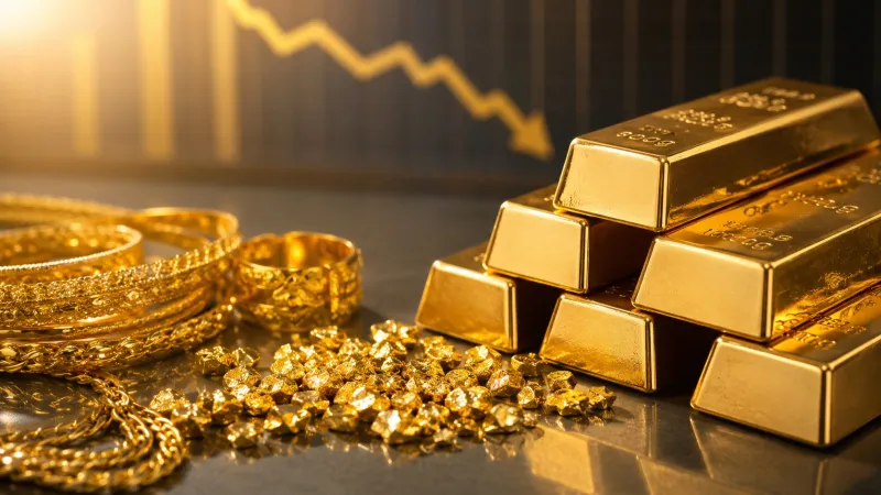 تراجع أسعار الذهب في السعودية اليوم الخميس