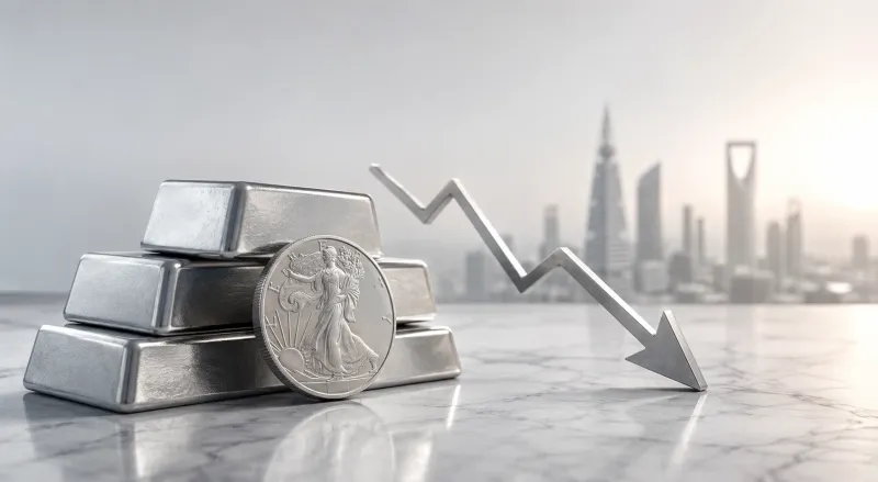أسعار الفضة في السعودية اليوم.. تراجع الأونصة إلى هذا الرقم