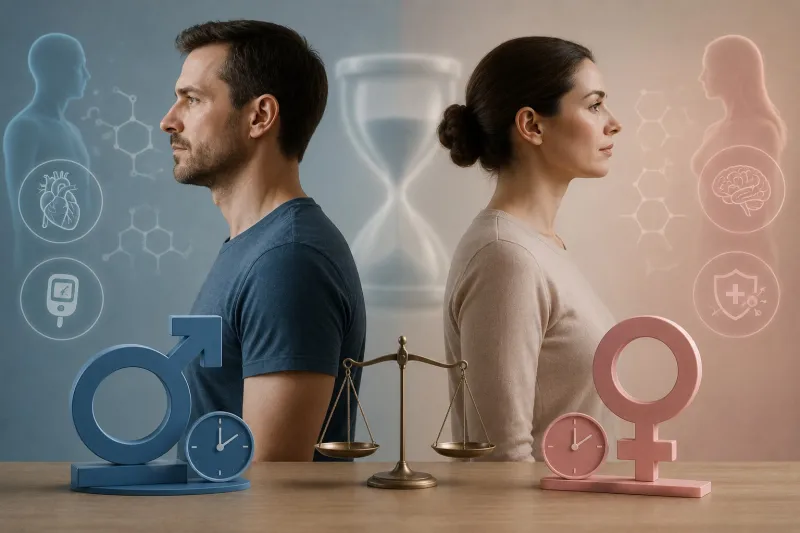 لماذا يموت الرجال قبل النساء؟ سر حمض "Tyrosine"
