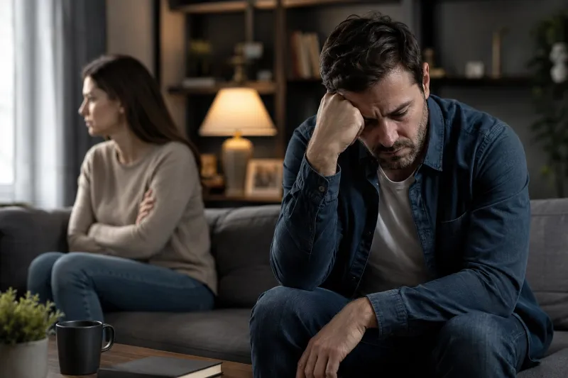 متلازمة الزوج البائس.. ما علاماتها وكيف تؤثر في العلاقة الزوجية؟