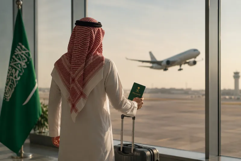 هل يمكن سفر المواطن  بدون تصريح؟ الجوازات تكشف
