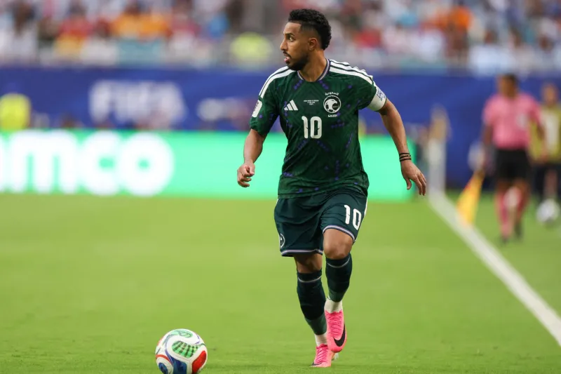 كم تبلغ مدة غياب سالم الدوسري عن المنتخب؟