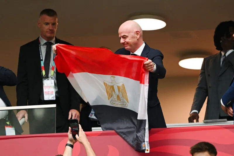 إنفانتينو يدعم مصر بعد الخروج المثير أمام الأرجنتين في كأس العالم 2026