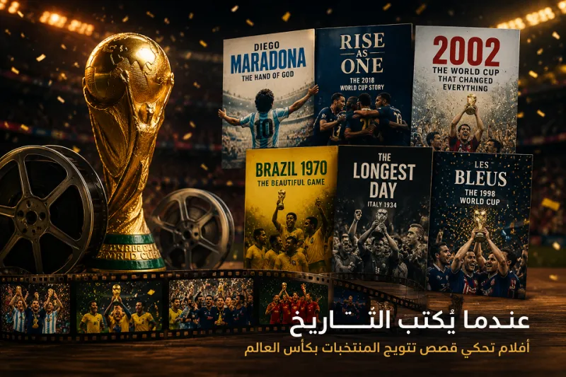 10 أفلام وثّقت تتويج المنتخبات بـ«كأس العالم»