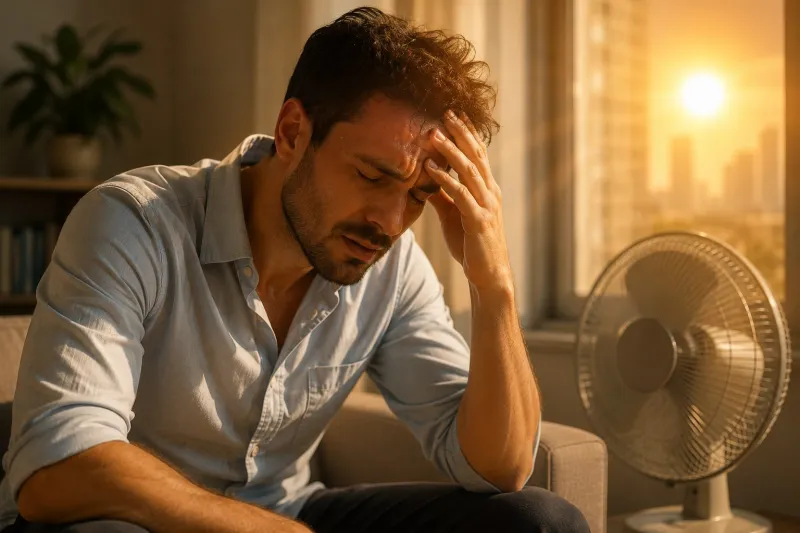 لماذا تزداد العصبية والقلق في الطقس الحار؟