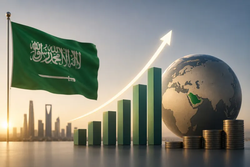 السعودية تتقدم 4 مراكز عالميًا في جذب الاستثمار الأجنبي بدعم القطاعات غير النفطية