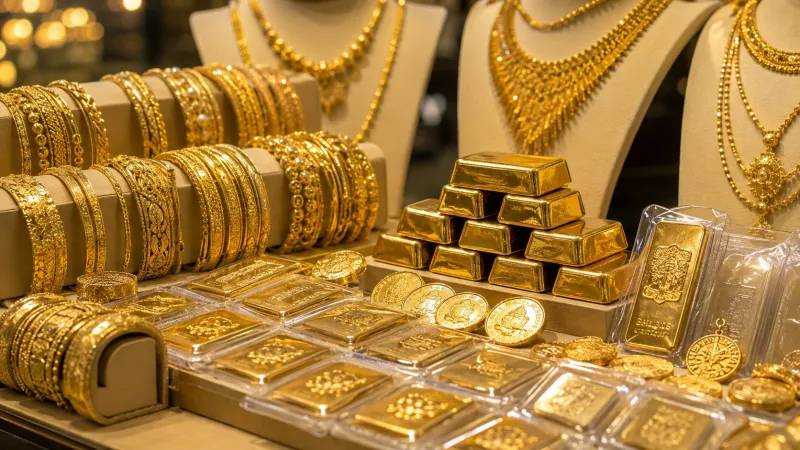 استقرار أسعار الذهب في السعودية اليوم الأحد 