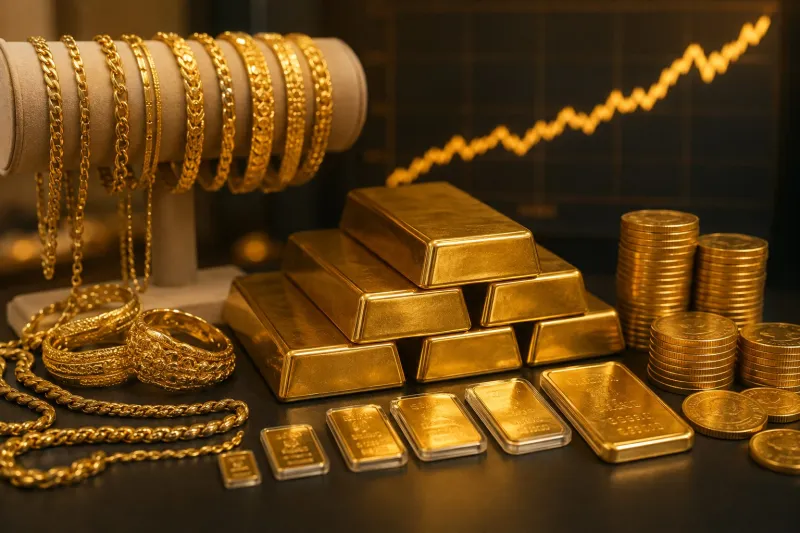 ارتفاع أسعار الذهب في السعودية اليوم الخميس 20 أغسطس 2026