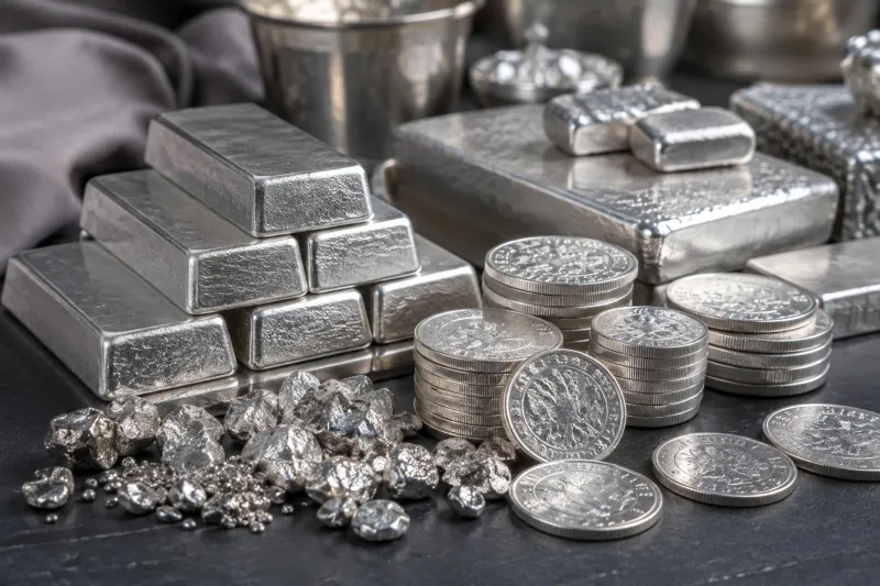 ارتفاع أسعار الفضة في السعودية اليوم الأحد