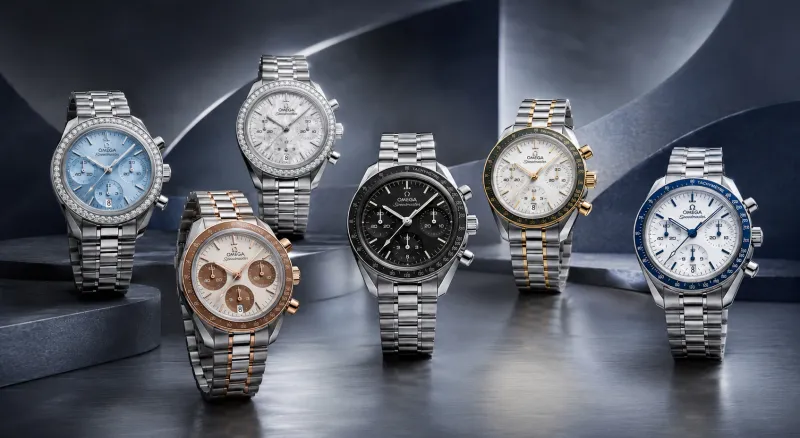 سبعة إصدارات تعيد OMEGA Speedmaster 38 mm إلى روح Moonwatch الأيقونية