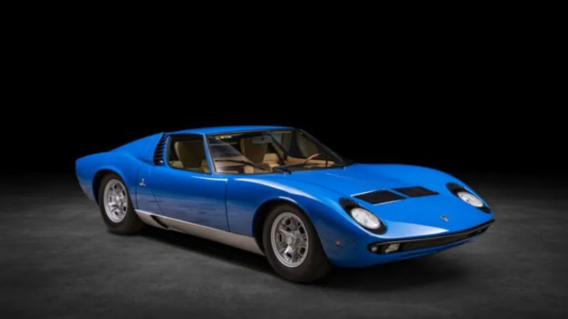 لامبورجيني ميورا 1967.. نسخة أسطورية تبحث عن مالك جديد في مونتيري