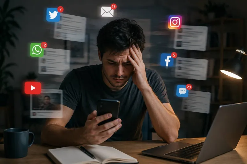 ماذا يحدث لعقلك عندما تبتعد عن الهاتف ساعة واحدة؟