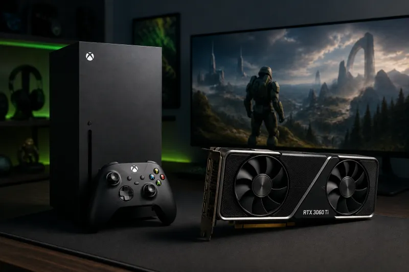 ما هي بطاقة إنفيديا الأقرب لأداء Xbox Series X؟