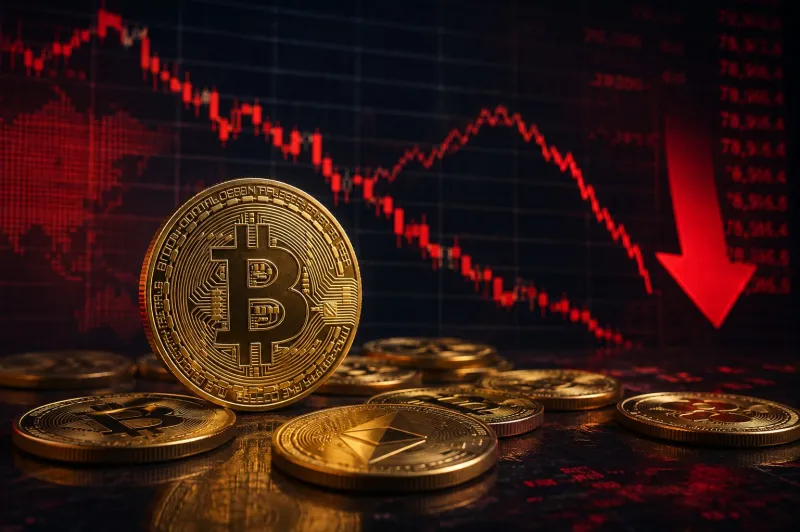 بيتكوين تتراجع خلال تعاملات اليوم