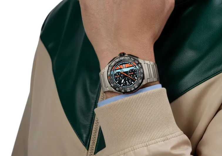 TAG Heuer تكشف عن ساعة Formula 1 Automatic Chronograph x Gulf
