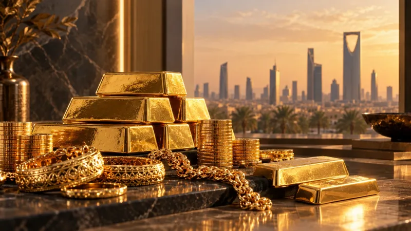 ارتفاع أسعار الذهب في السعودية اليوم الخميس 10 سبتمبر 2026