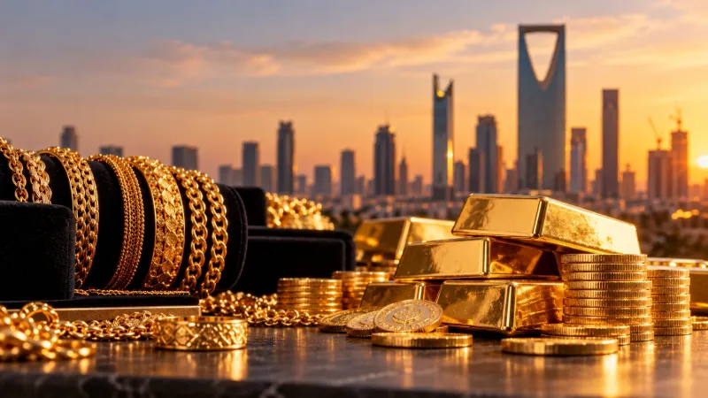 استقرار أسعار الذهب في السعودية اليوم الأحد