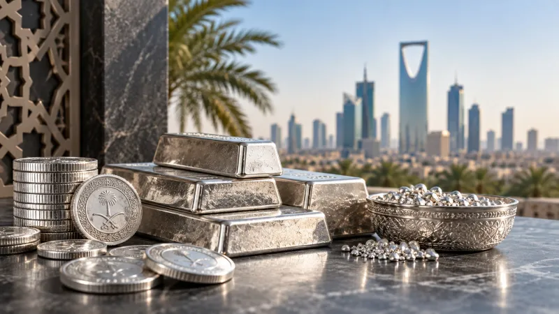 استقرار أسعار الفضة في السعودية اليوم الأحد
