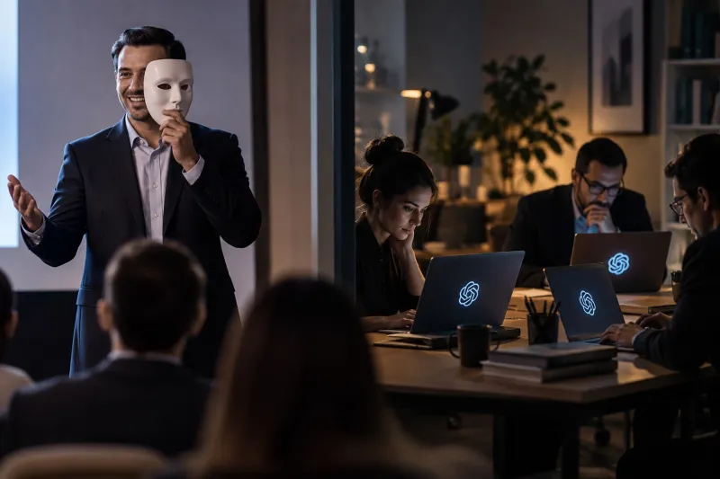 نرفضه علنًا ونستخدمه سرًا.. لماذا يكذب المحترفون بشأن الذكاء الاصطناعي؟