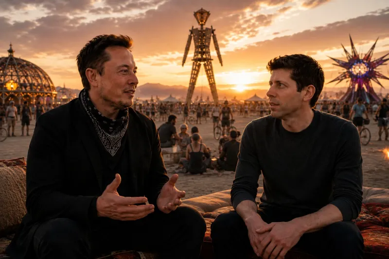 لماذا ينجذب مليارديرات التقنية إلى Burning Man؟