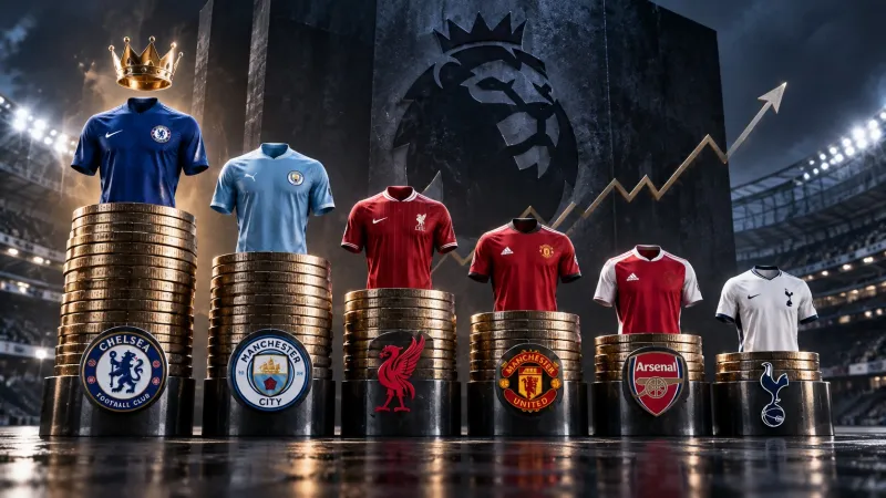نادي المليار يورو.. كيف تتوزع خريطة أغلى تشكيلات كبار البريميرليغ في التاريخ؟